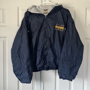 Michigan hooded jacket